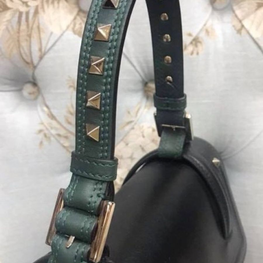 Valentino 好有氣質的黑色二用美包-3