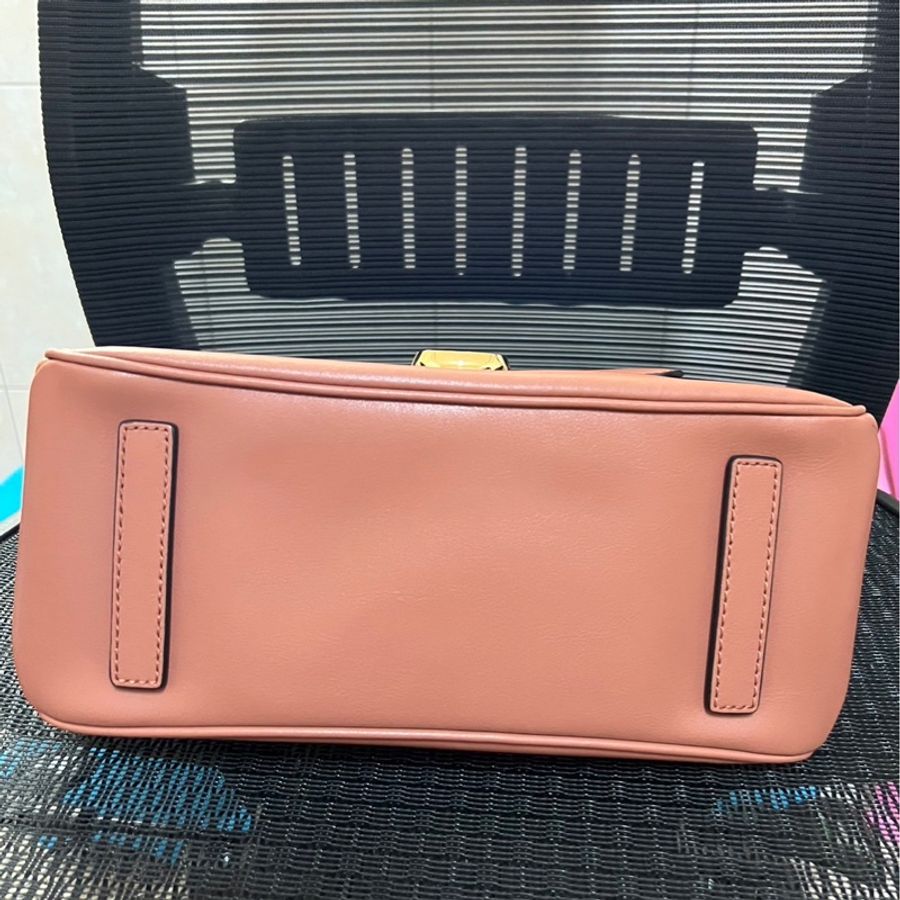 THE J MARC CHAIN SATCHEL 咖啡色-4