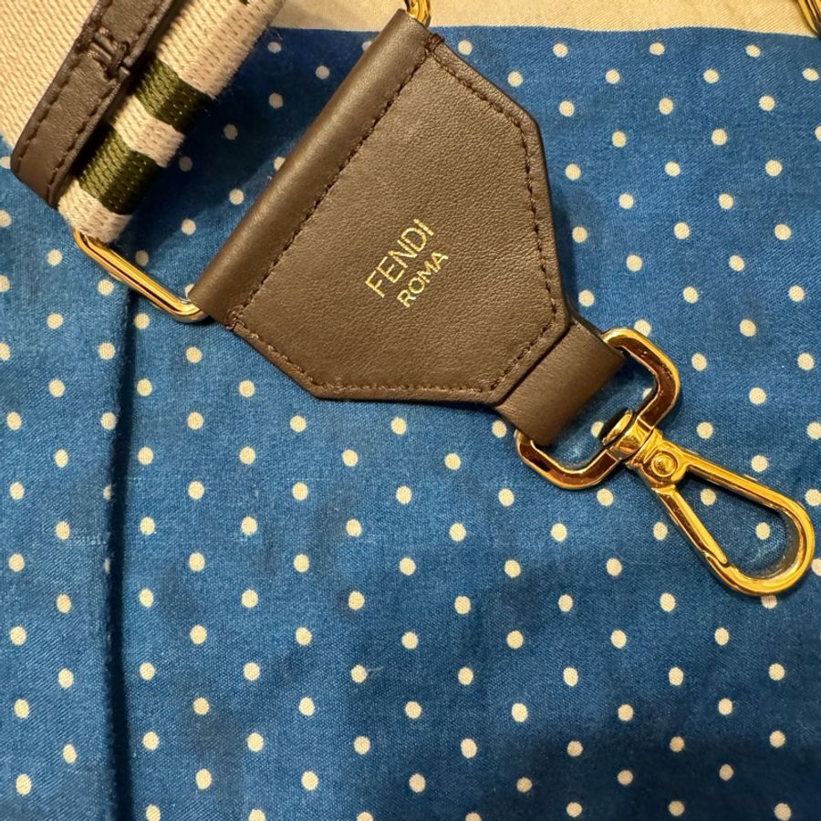 Fendi 芬迪 寬背帶,可以做多種造型!-2