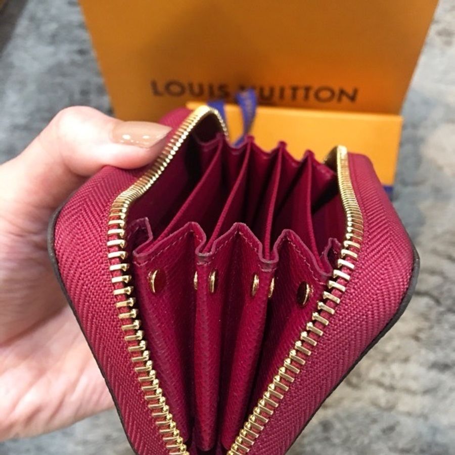 LV M61299 ZIPPY經典花紋信用卡 零錢包-7
