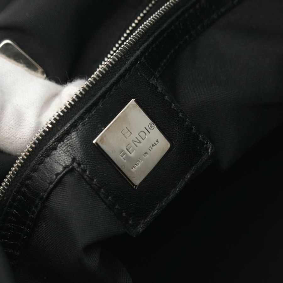 【日本直送】 FENDI FFLogo 肩包 托特包 尼龍 黑色-3