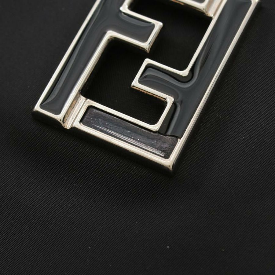 【日本直送】 FENDI FFLogo 肩包 托特包 尼龍 黑色-4