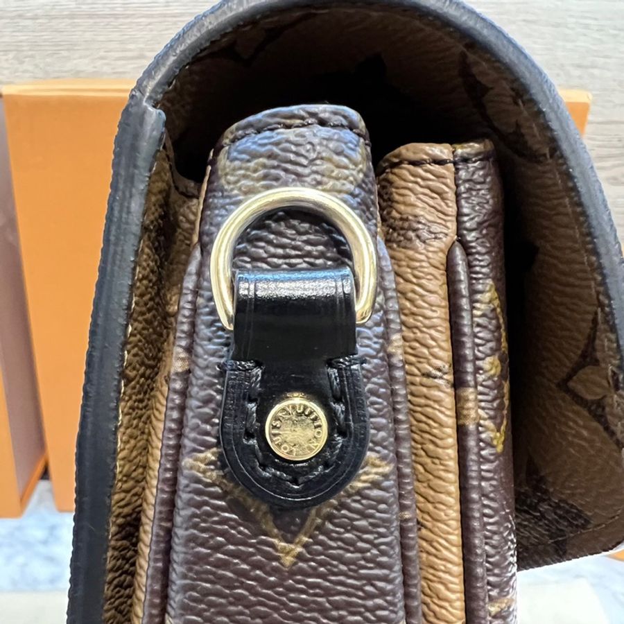 LV 拼色 M44876 郵差包 Pochette Metis-12