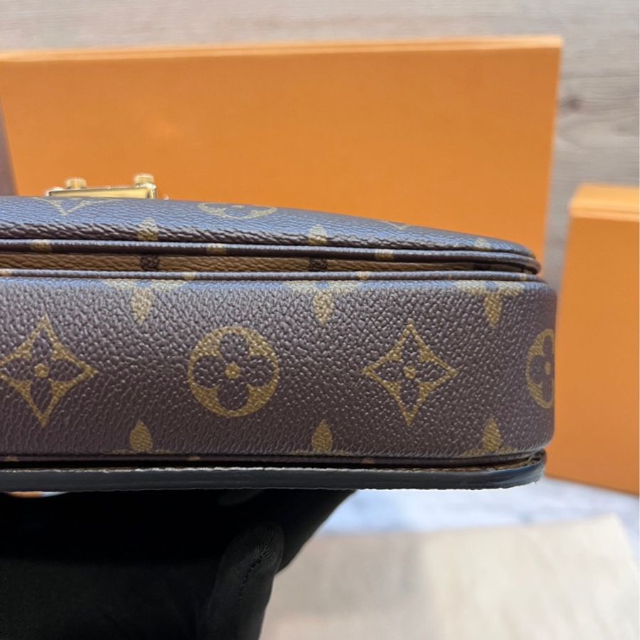 LV 拼色 M44876 郵差包 Pochette Metis-18