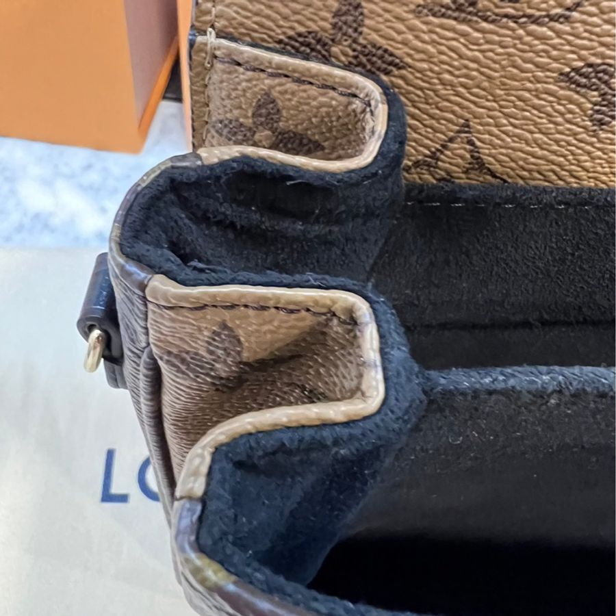 LV 拼色 M44876 郵差包 Pochette Metis-25