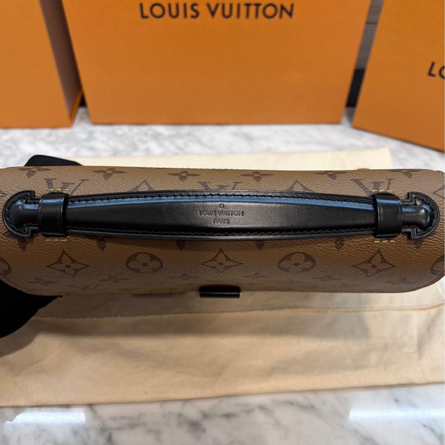 LV 拼色 M44876 郵差包 Pochette Metis-36