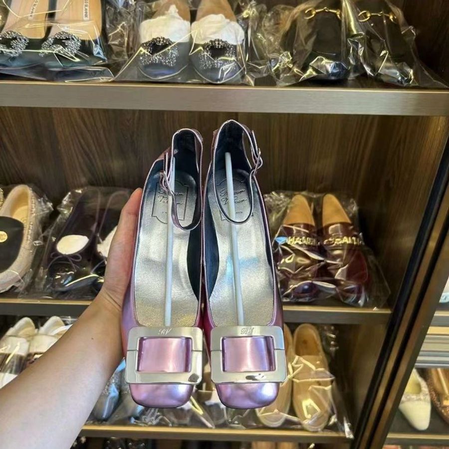 Rv 方扣跟鞋 SIZE 37 僅試穿-0