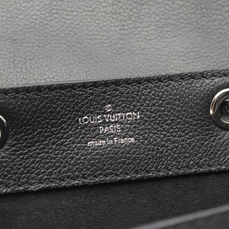 【日本直送】 LOUIS VUITTON lockme 肩膀包 迷你 黑色 迷你肩背包 真皮 黑色-3