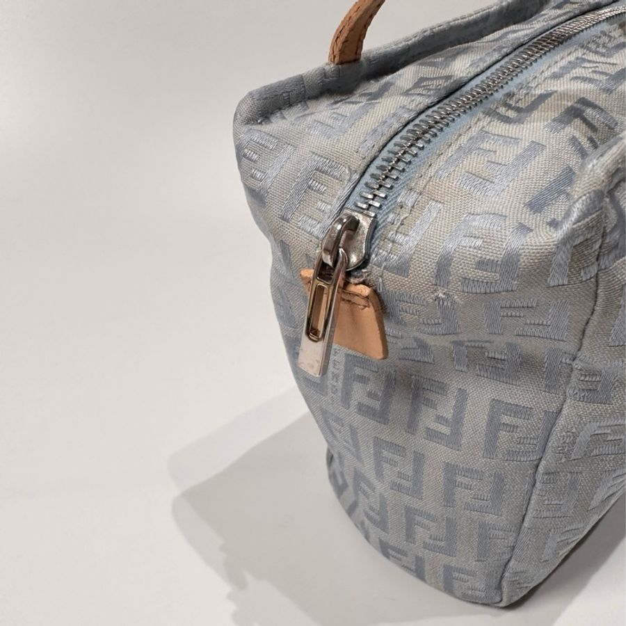Fendi vintage 日本二手 中古復古古董 經典老花 豆腐包 便當包 小方包 手提包-2