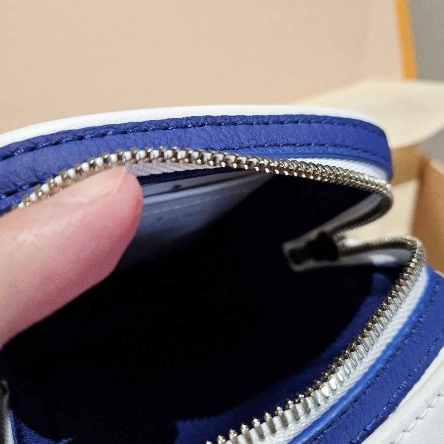 LOUIS VUITTON 限量全皮相機包 藍色小背包 M45893-4