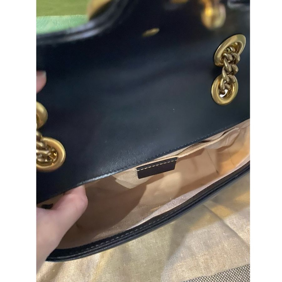 GUCCI GG MARMONT絎縫迷你袋-7