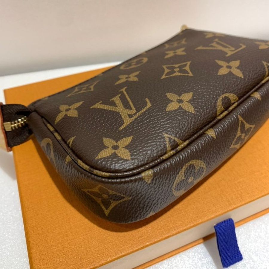 LV 迷你麻將包/腋下包/手提包 M58009 近全新-5