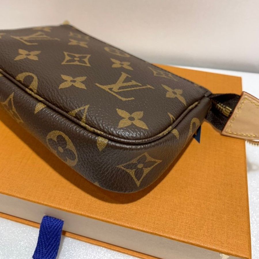 LV 迷你麻將包/腋下包/手提包 M58009 近全新-6