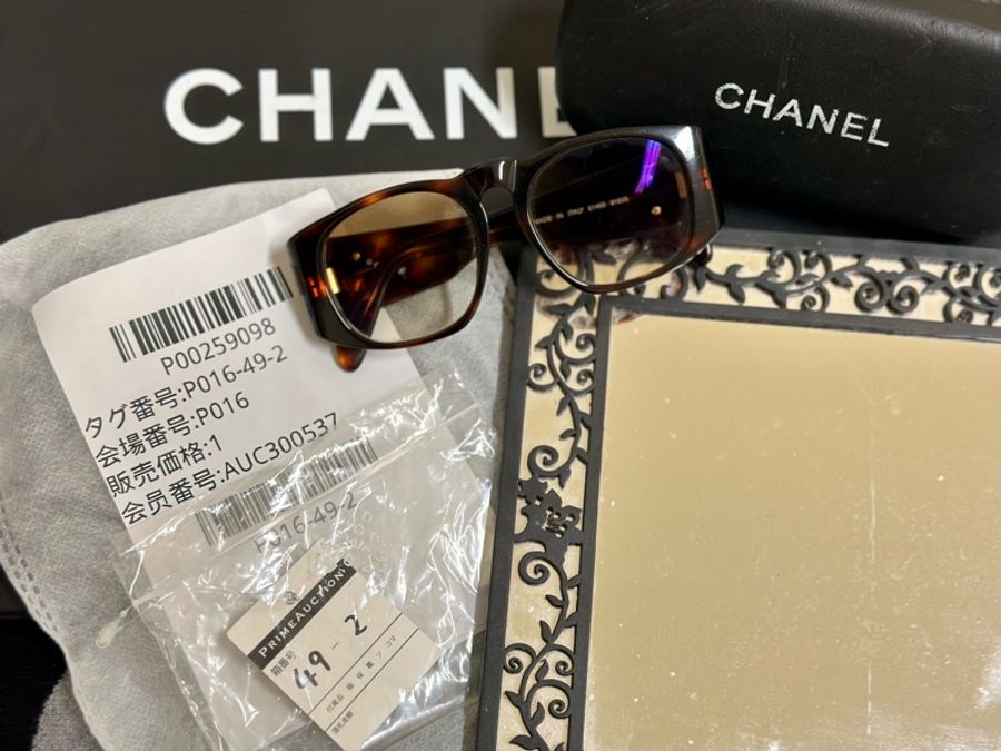 🔥爆款墨鏡釋出🔥#Chanel 絕版 大C logo #菱格紋 #玳瑁色 #vintage #太陽眼鏡 復古感滿滿的小臉神器😍-31