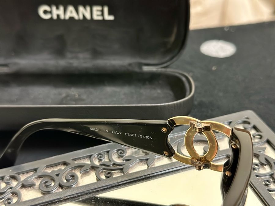 🔥爆款墨鏡🕶️釋出🔥#Chanel 絕版 #大Clogo #墨鏡 #vintage 鏤空logo #太陽眼鏡 小臉神器😍稀有美品💕-18