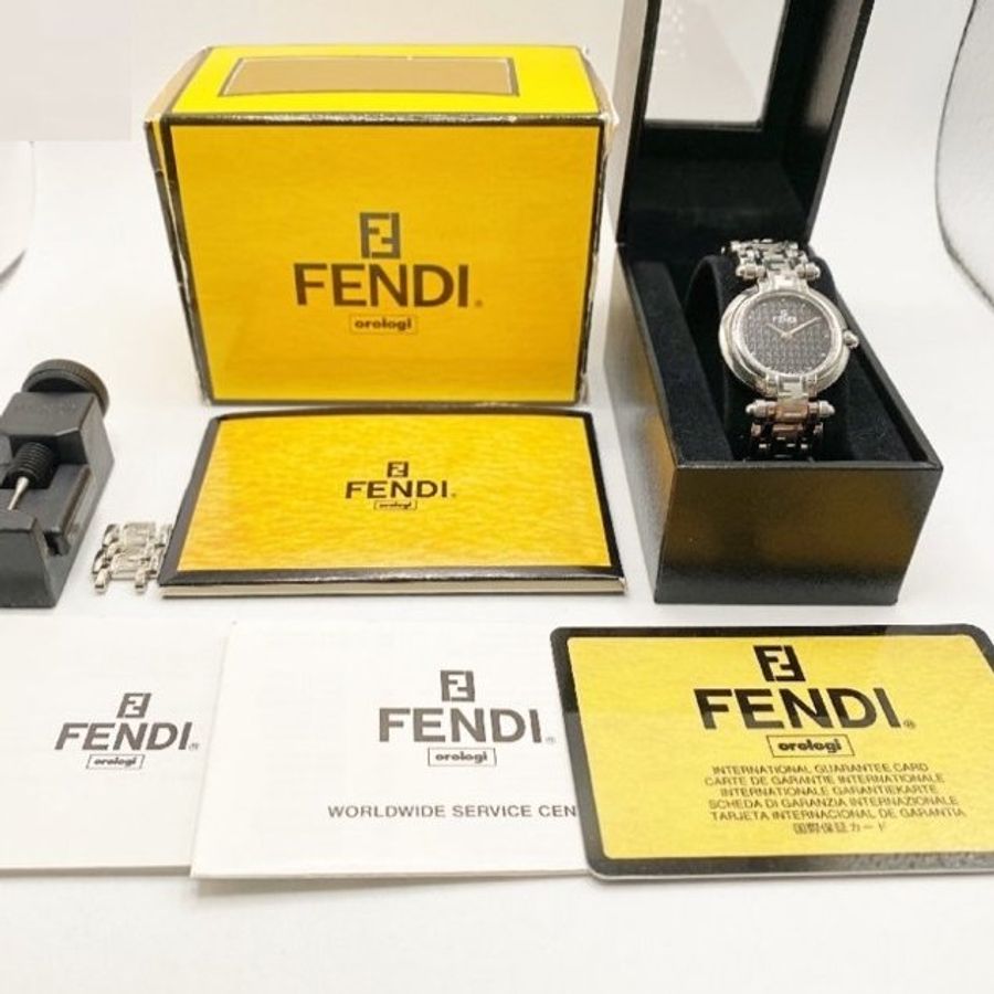 Fendi 雙F經典款石英手錶 極美款 Vintage✨-17