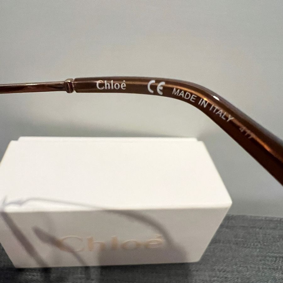 Chloe’墨鏡/雙圈/漸層色/棕色鏡面/-3