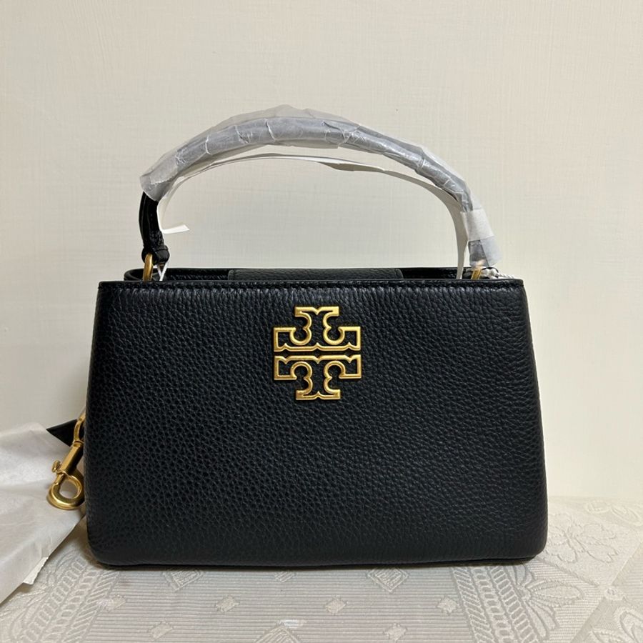 Tory Burch Britten Micro Satchel TB 鏤空 浮雕 斜背包-0
