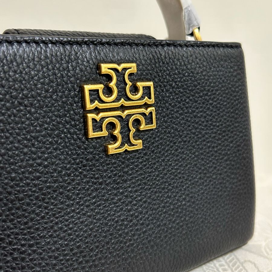 Tory Burch Britten Micro Satchel TB 鏤空 浮雕 斜背包-4