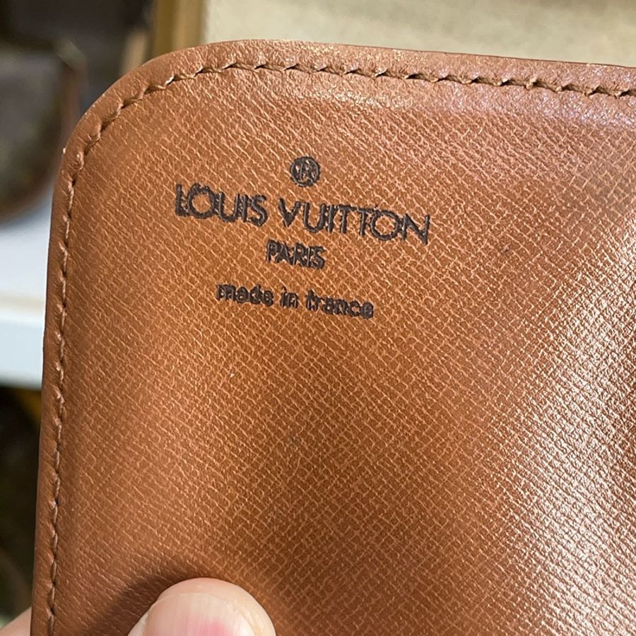 Louis Vuitton 老花MM中款方形馬蹄包💓復古貨色-20