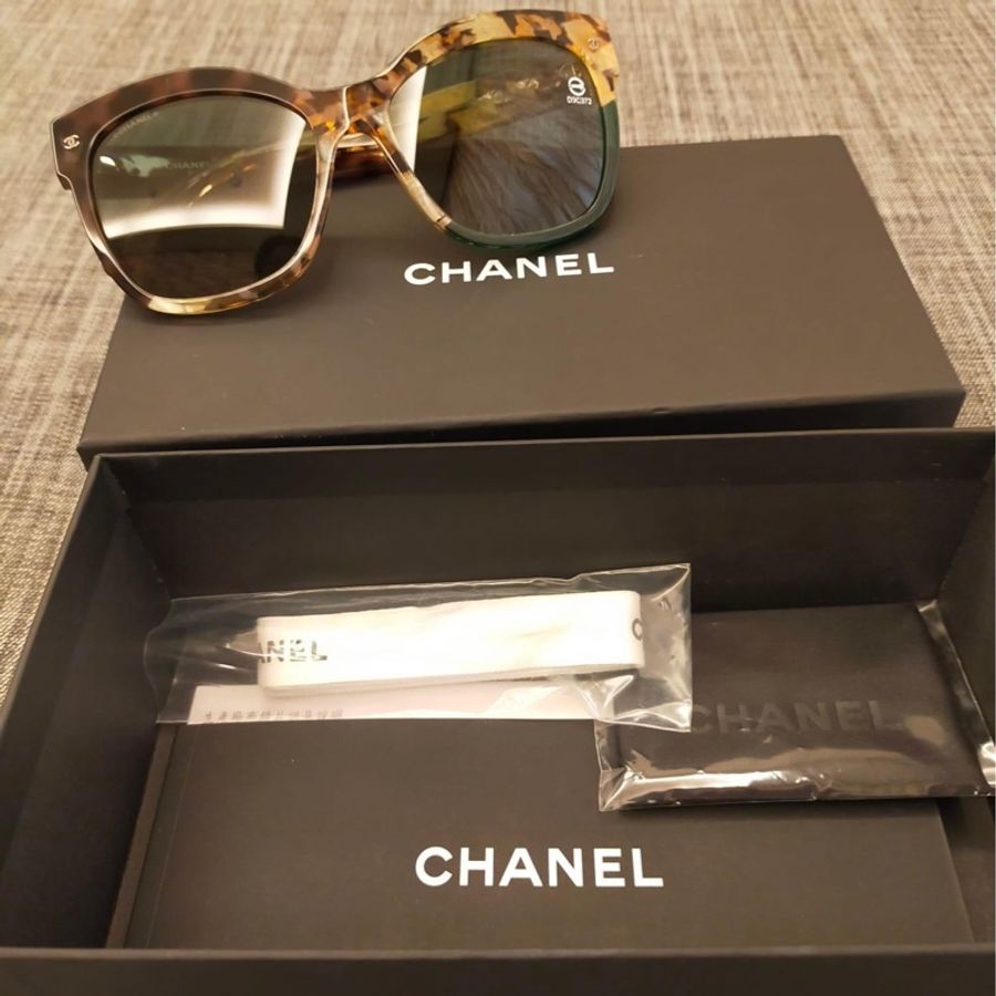 Chanel 蝴蝶型太陽眼鏡-0