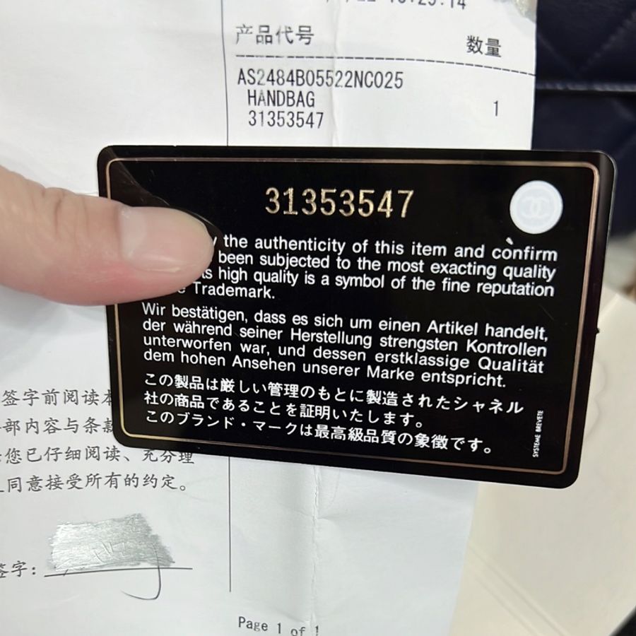 香奈兒牛皮馬鞍包-17