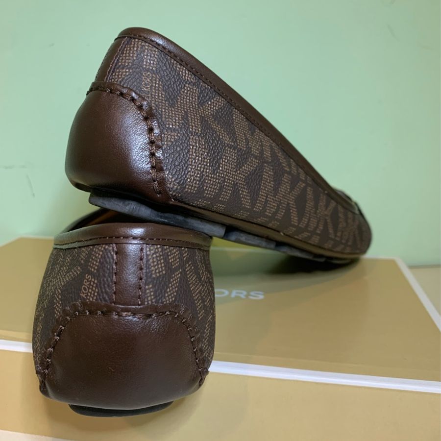 Michael Kors MK滿版老花紋平底鞋 娃娃鞋 8.5號-4