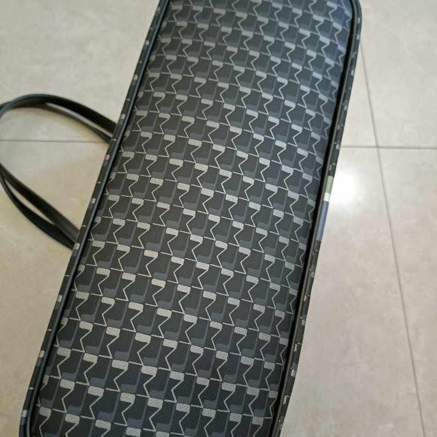 9.6成新 MOYNAT 莫奈 Oh Tote bag,黑銀 MM中款 Moynat-5