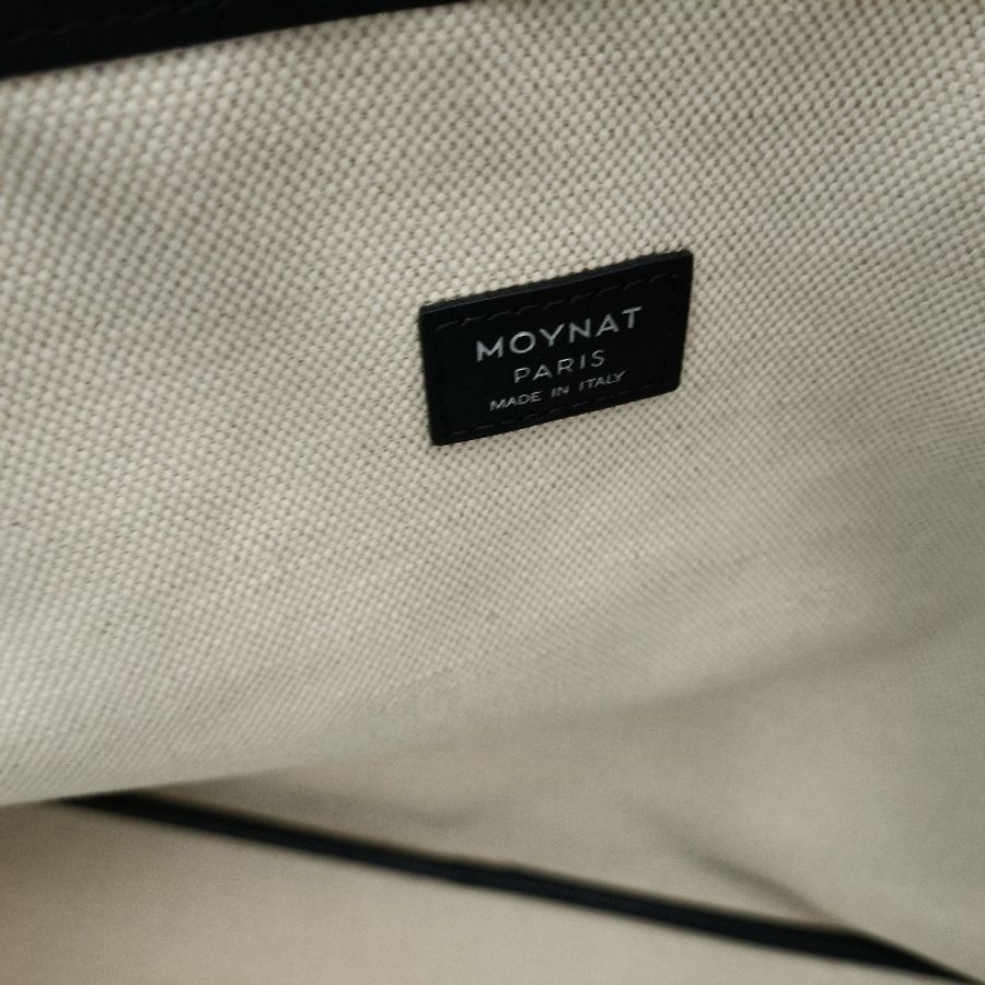 9.6成新 MOYNAT 莫奈 Oh Tote bag,黑銀 MM中款 Moynat-7