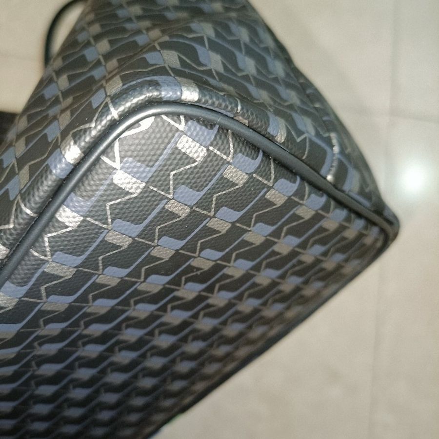9.6成新 MOYNAT 莫奈 Oh Tote bag,黑銀 MM中款 Moynat-8