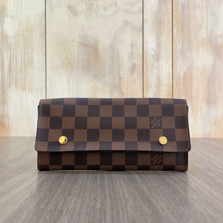 Louis Vuitton棋盤格四合一釦式長夾Long Modulable wallet-0