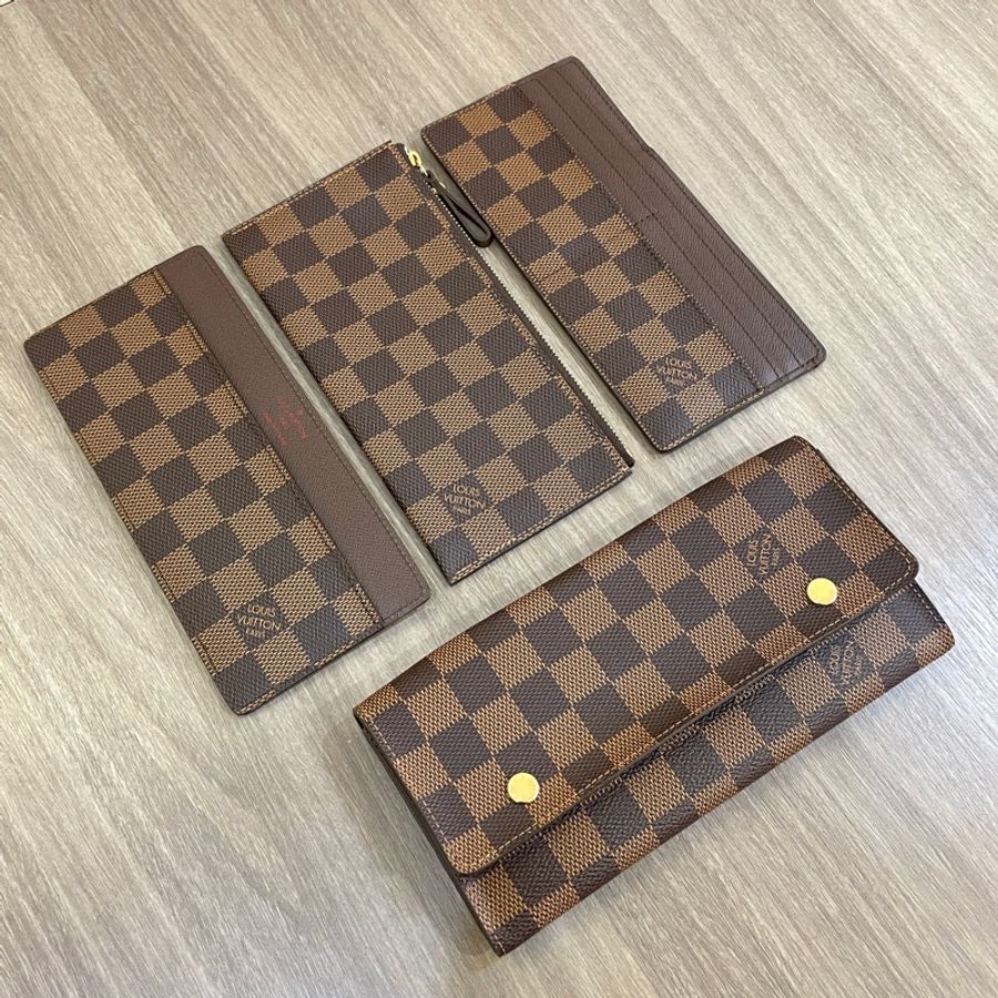 Louis Vuitton棋盤格四合一釦式長夾Long Modulable wallet-1
