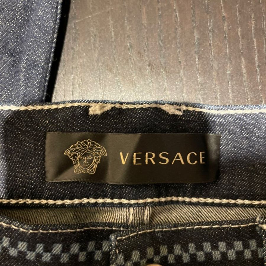 VERSACE 牛仔長褲 33號 185/92B-4