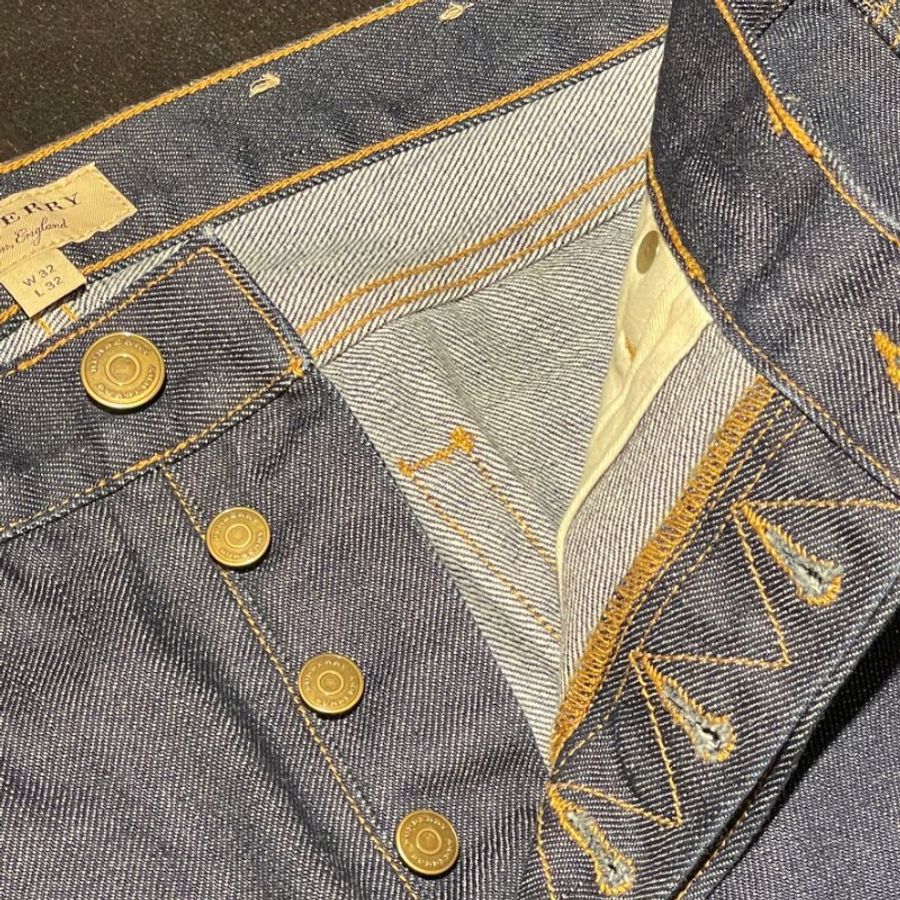 BURBERRY牛仔長褲 W32 L32-4