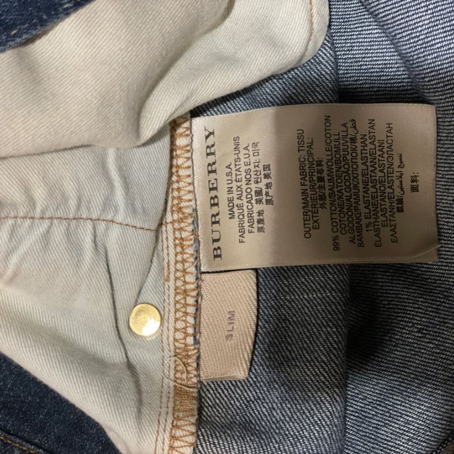 BURBERRY 牛仔褲 S LIM-2