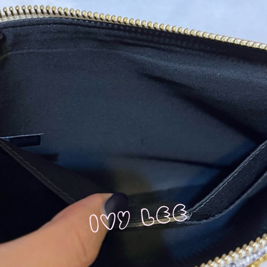 CHLOE 拼接膚色 黑色 腋下包 金色鍊包 肩背包 單肩包 手提包 二手精品-14