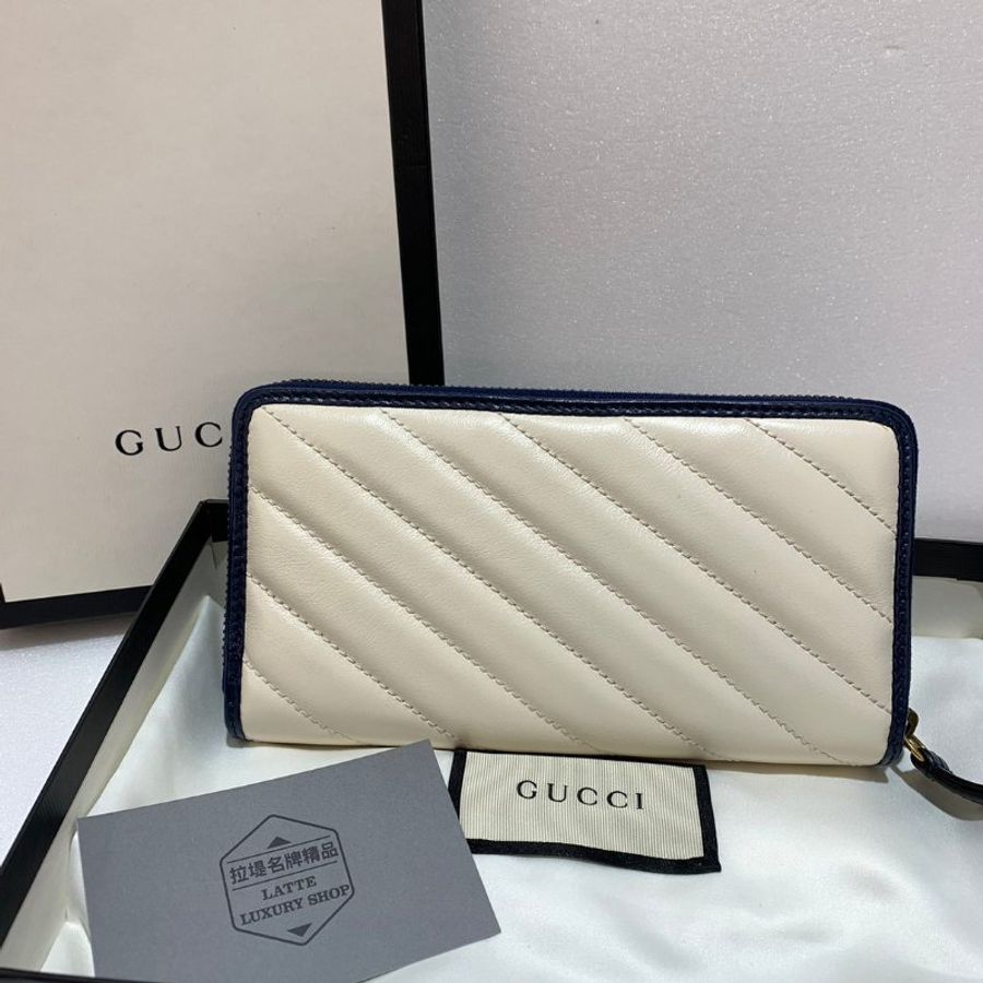 GUCCI 馬夢拉鍊長夾/皮夾 全新-1