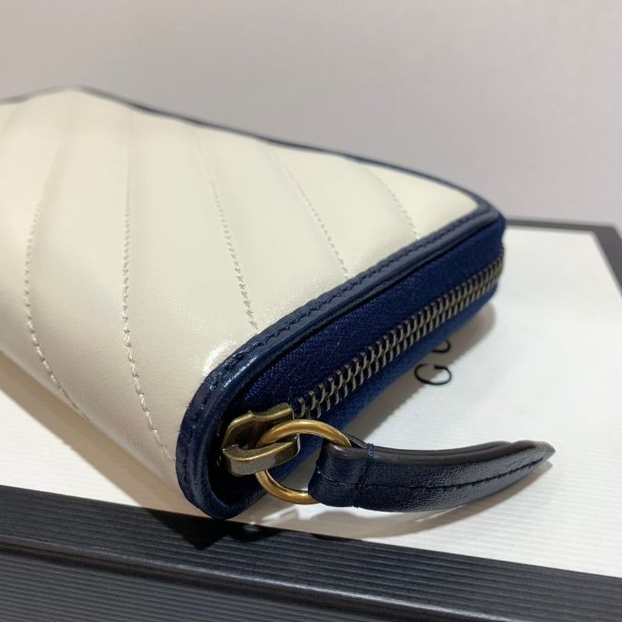 GUCCI 馬夢拉鍊長夾/皮夾 全新-8
