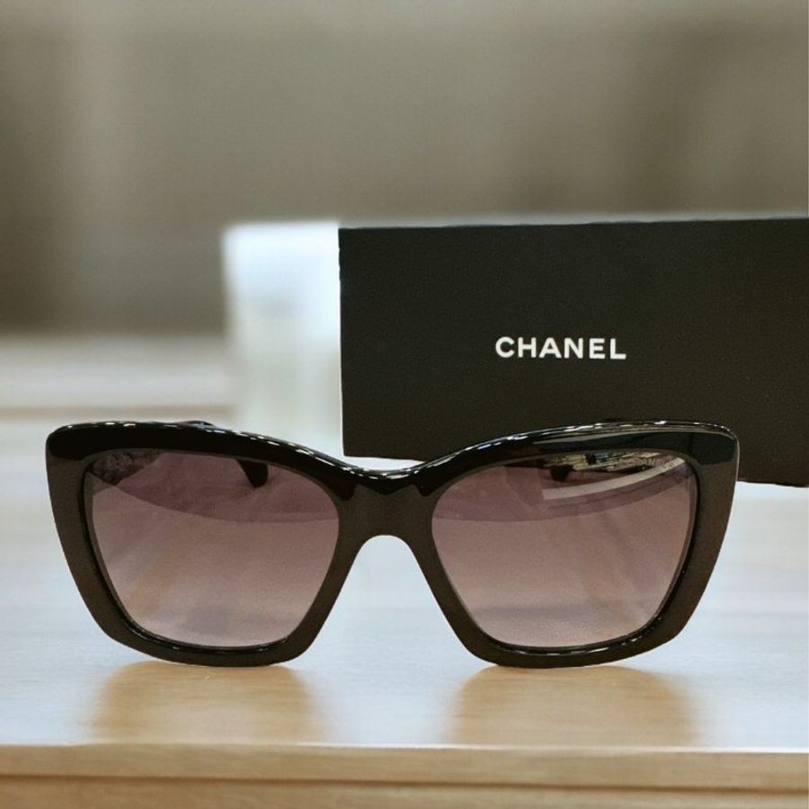 【現貨】麗睛眼鏡 Chanel【可刷卡分期】香奈兒 CH5476Q 小羊皮眼鏡 小香眼鏡 香奈兒太陽眼鏡 香奈兒經典款-2