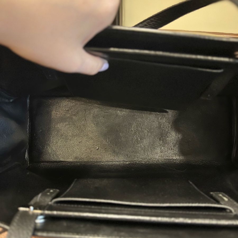 HERMES 愛馬仕Cabana 類花園包 herbag 黑銀托特包-6