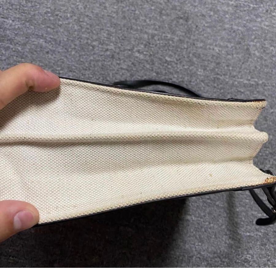 Balenciaga巴黎世家 canvas帆布包 信封包-9