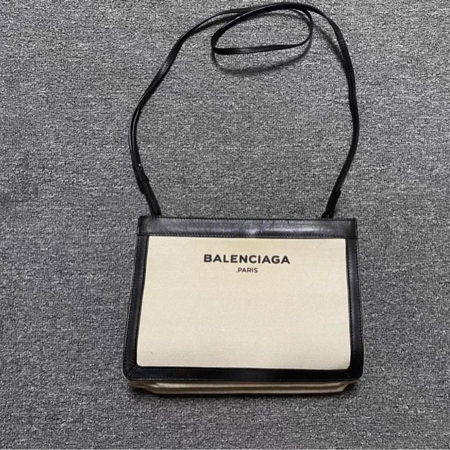 Balenciaga巴黎世家 canvas帆布包 信封包-10
