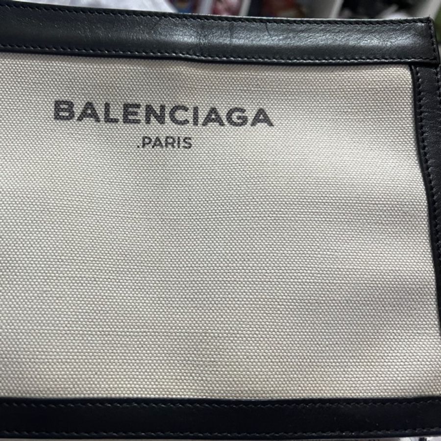 Balenciaga巴黎世家 canvas帆布包 信封包-19