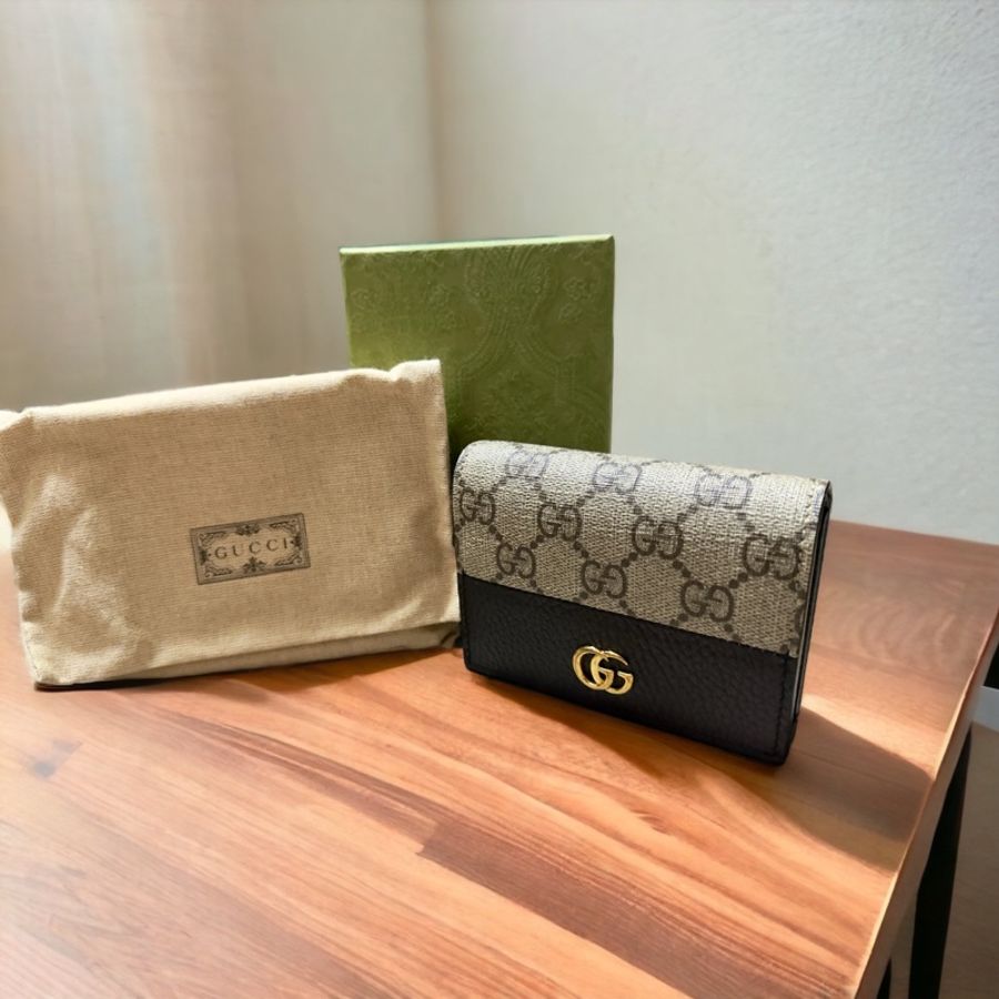 Gucci MARMONT 卡片套銀包-0