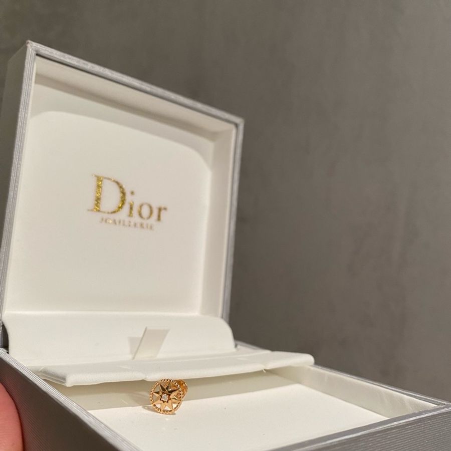 Dior珠寶系列單耳環-ROSE DES VENTS 耳環-XS-3