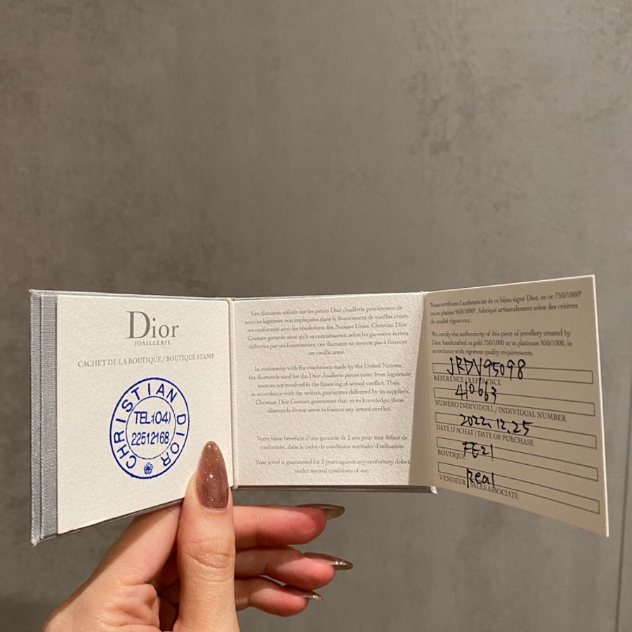 Dior珠寶系列單耳環-ROSE DES VENTS 耳環-XS-6