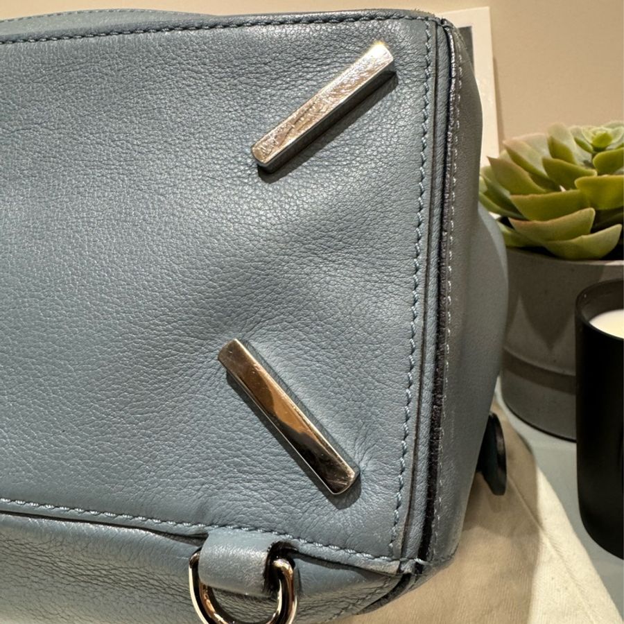 Loewe puzzle bag small 霧霾藍-6