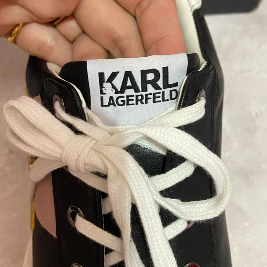 👟 Karl卡爾貓咪休閒鞋 運動鞋 全新 8號-3