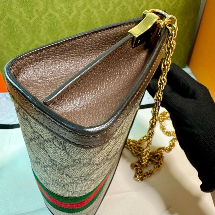 Gucci ophidia烏木色鏈條包-28