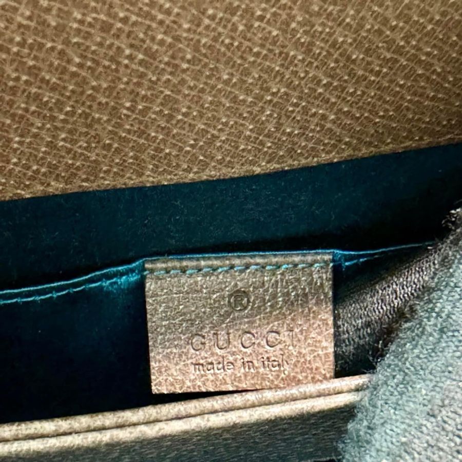 Gucci ophidia烏木色鏈條包-35